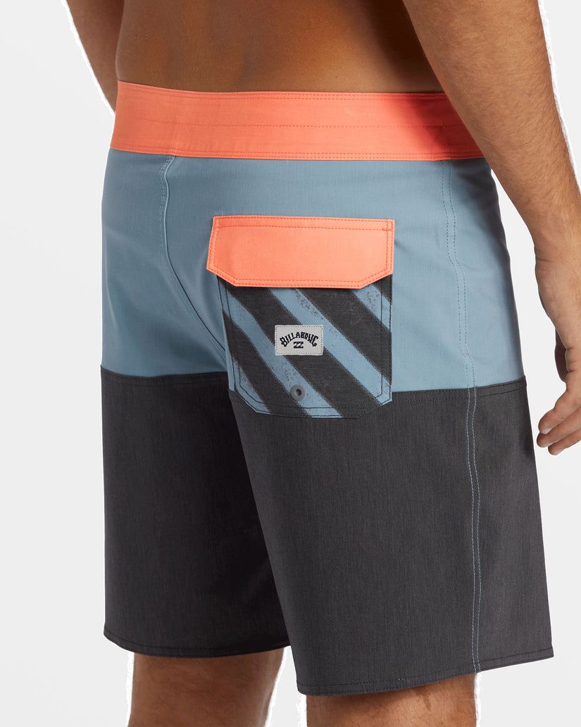 Fifty50 Pro 19" Boardshorts - Washed Blue