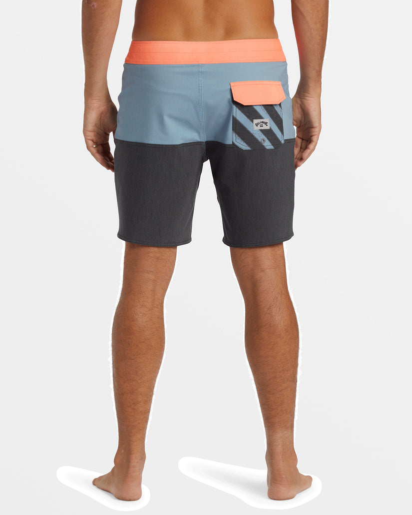 Fifty50 Pro 19" Boardshorts - Washed Blue