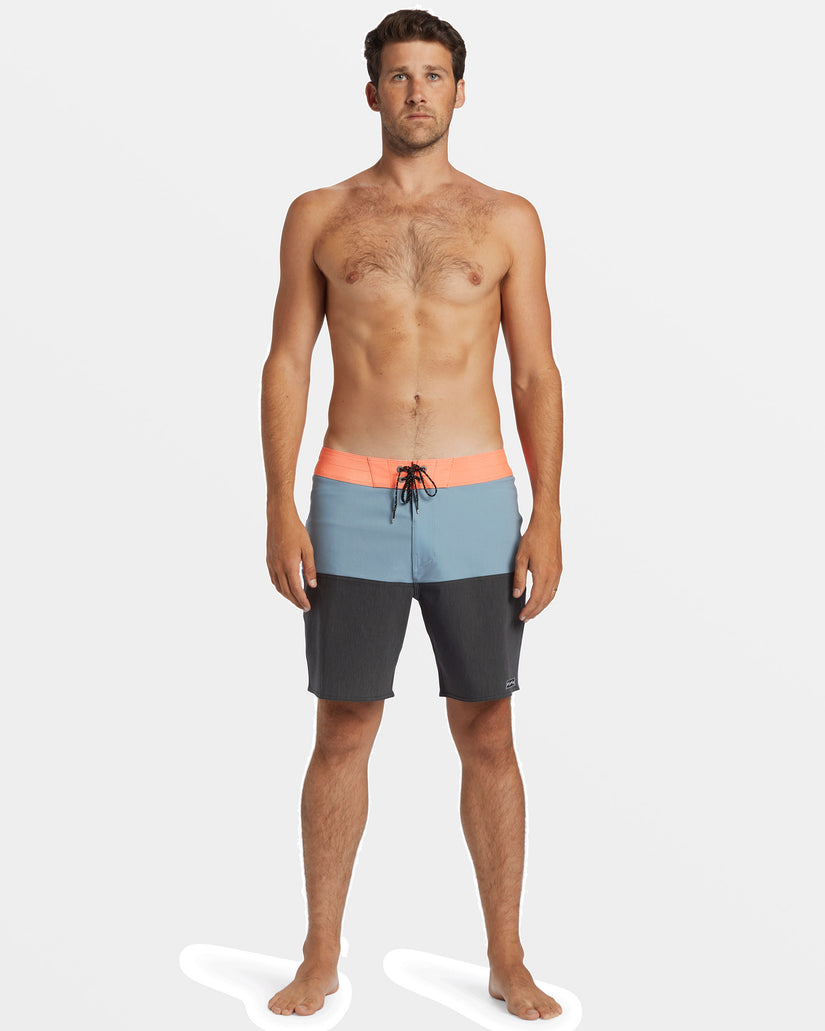 Fifty50 Pro 19" Boardshorts - Washed Blue