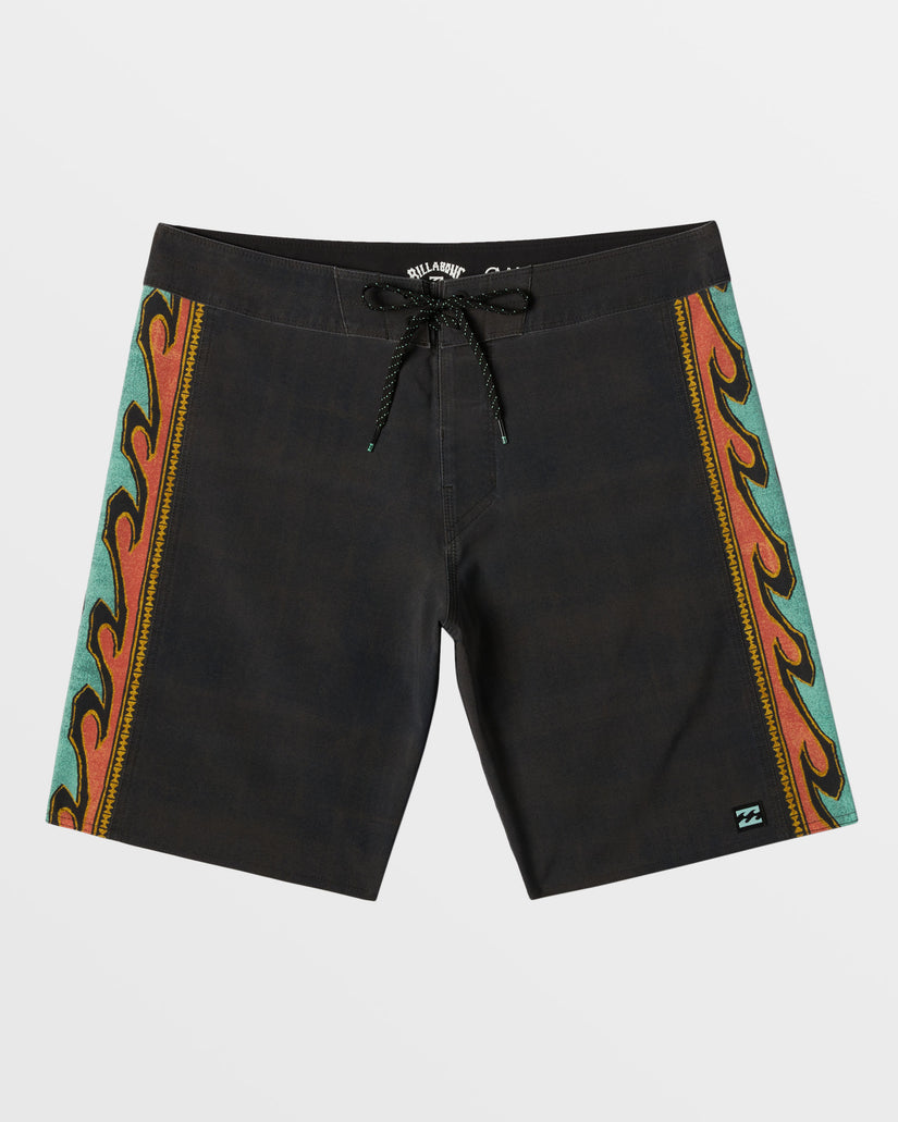 D Bah Pro 18" Boardshorts - Asphalt