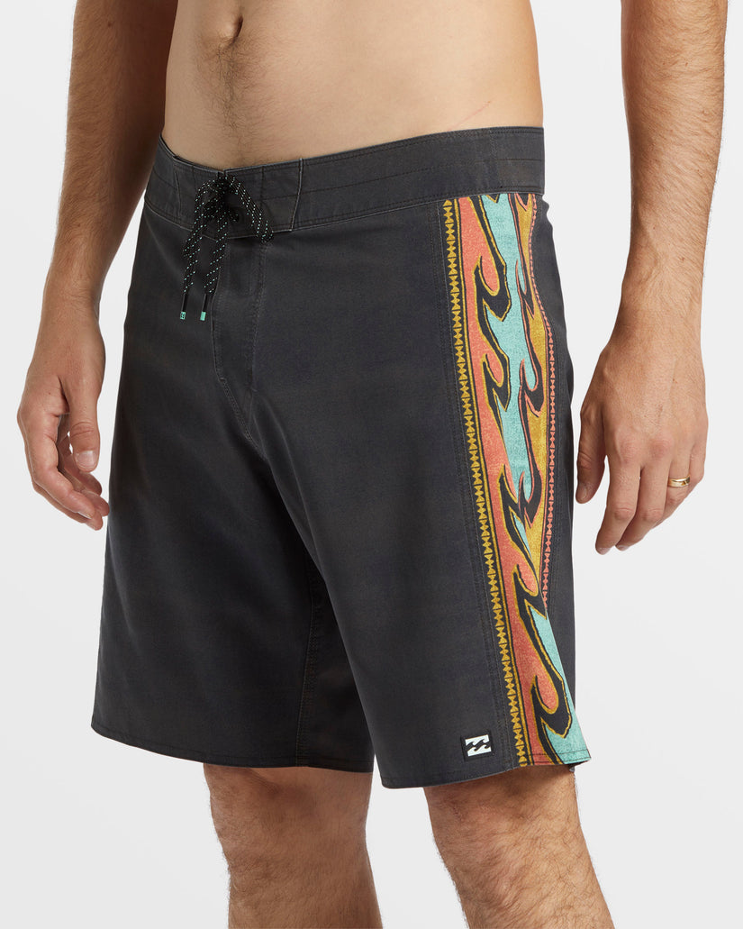 D Bah Pro 18" Boardshorts - Asphalt