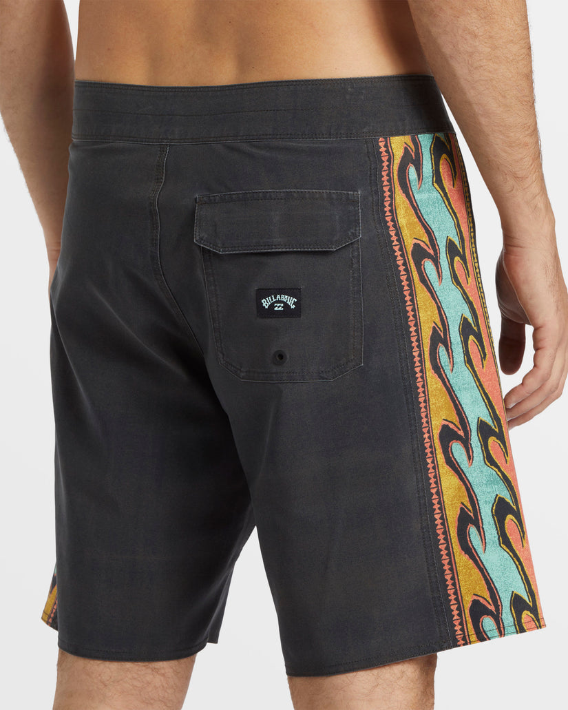 D Bah Pro 18" Boardshorts - Asphalt