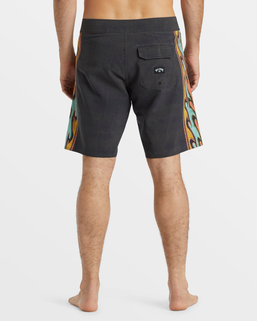 D Bah Pro 18" Boardshorts - Asphalt