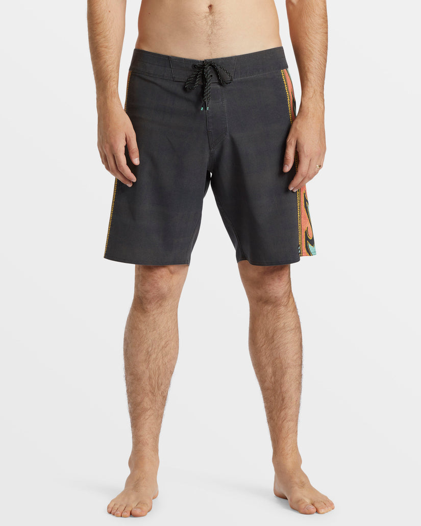 D Bah Pro 18" Boardshorts - Asphalt