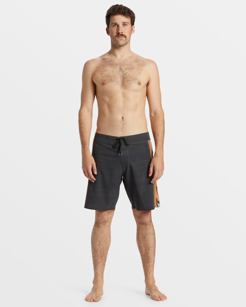 D Bah Pro 18" Boardshorts - Asphalt