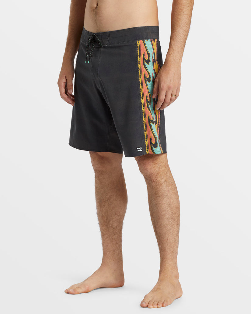 D Bah Pro 18" Boardshorts - Asphalt