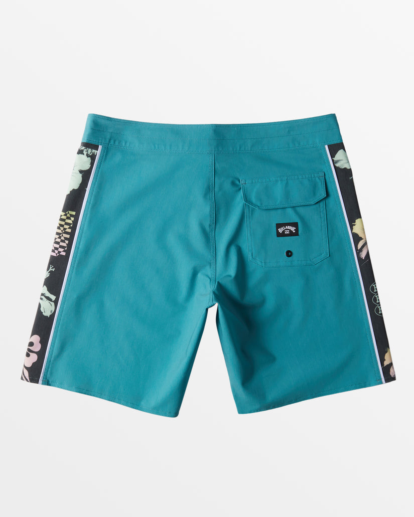 D Bah Pro 18" Boardshorts - Teal