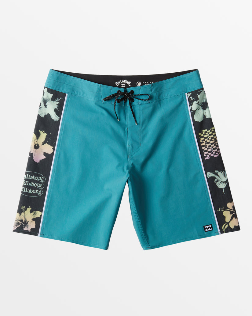 D Bah Pro 18" Boardshorts - Teal