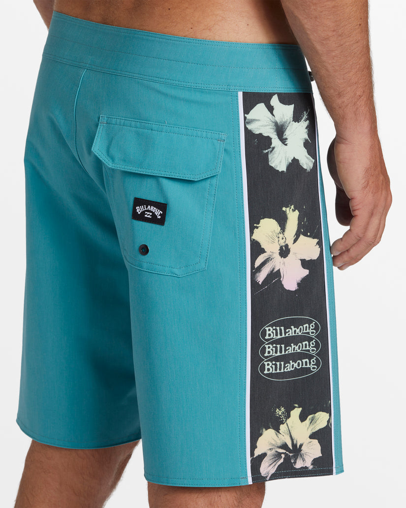 D Bah Pro 18" Boardshorts - Teal