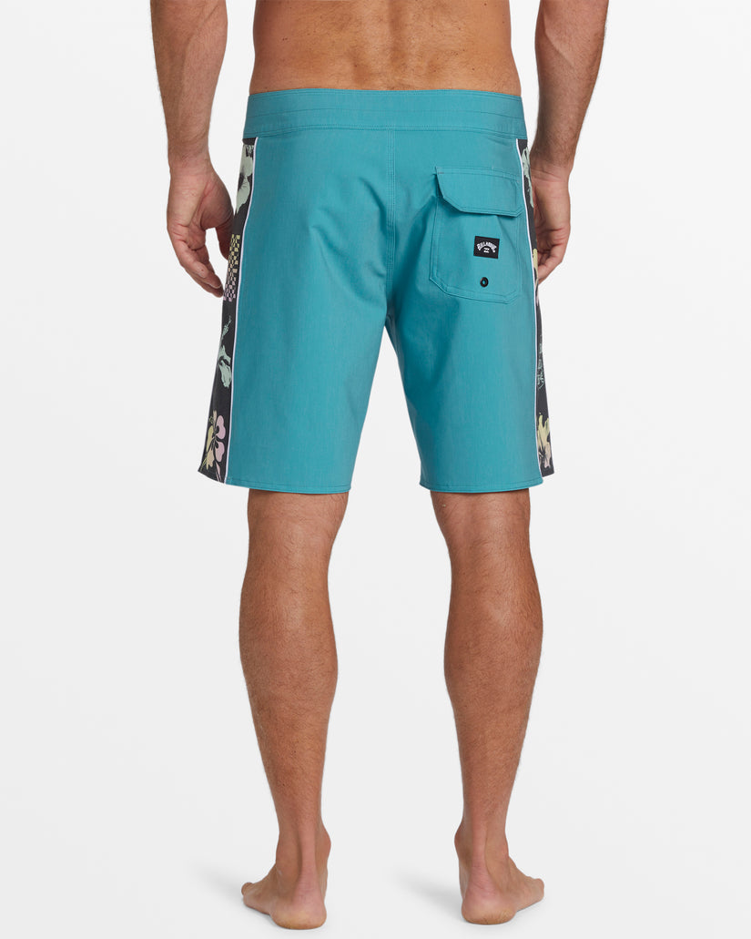 D Bah Pro 18" Boardshorts - Teal