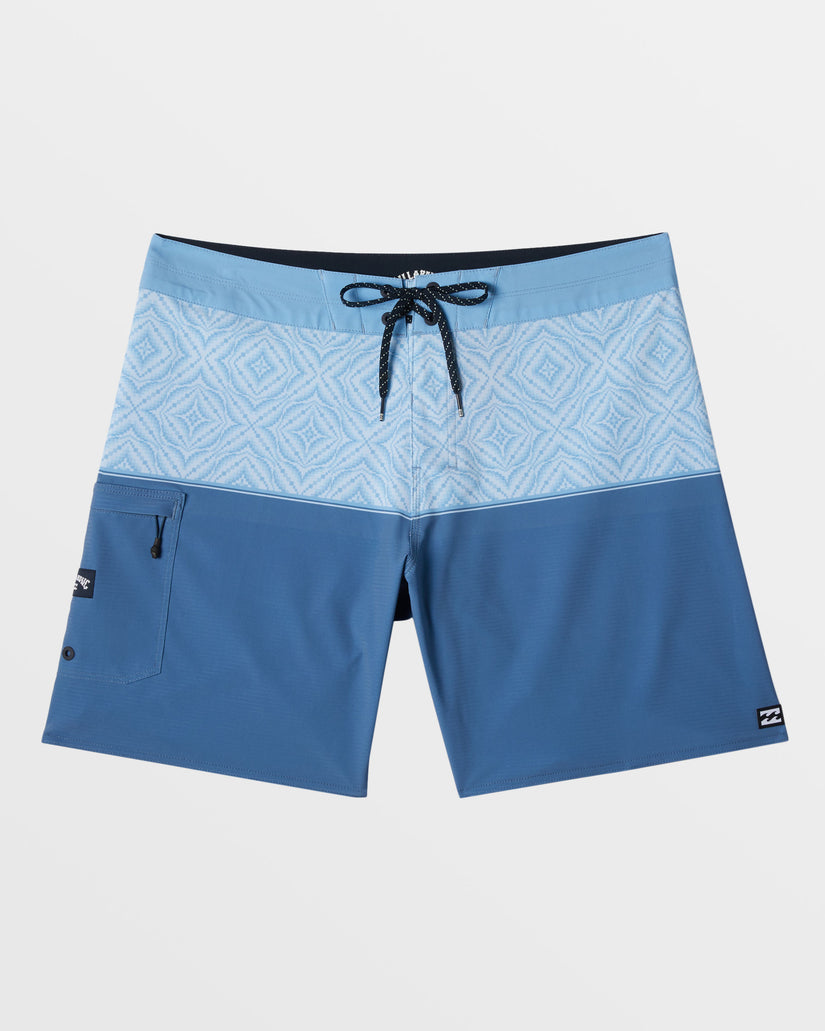 Fifty50 Airlite 19" Boardshorts - Blue Wash