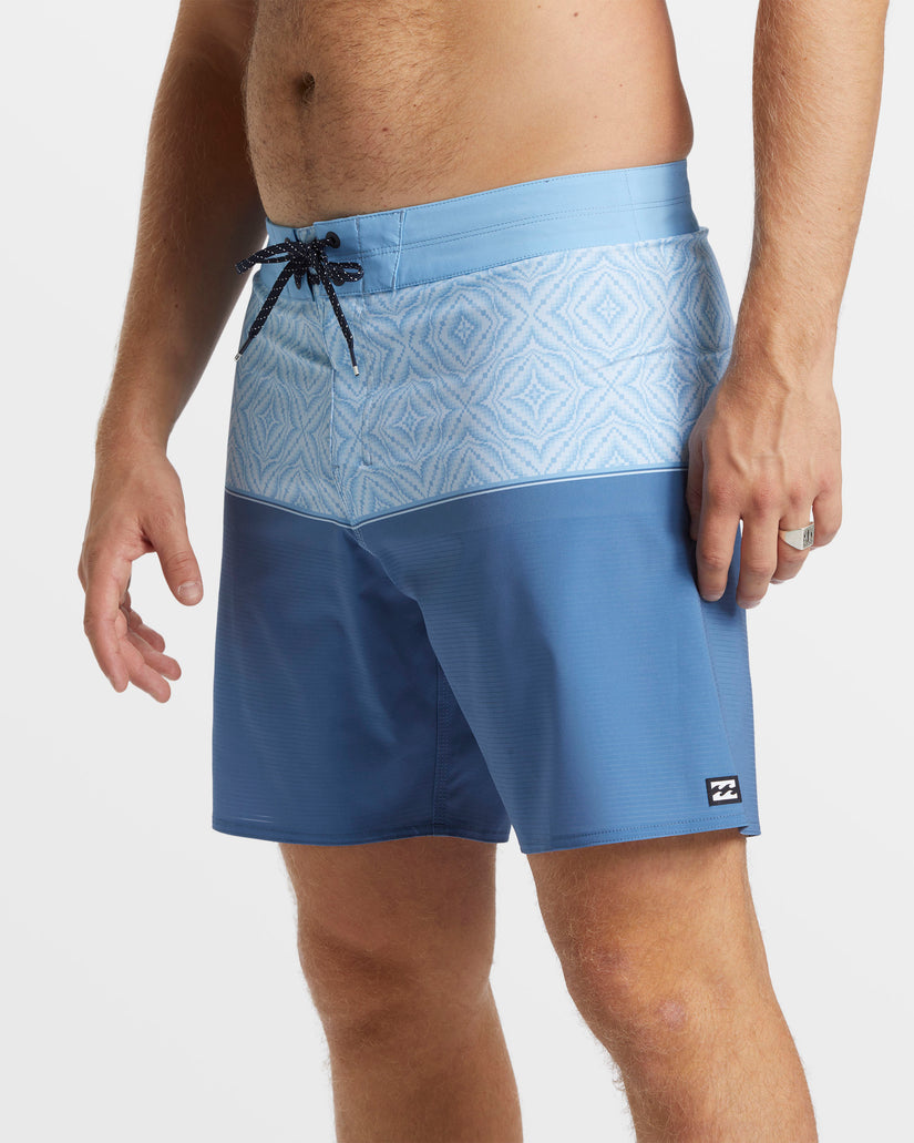 Fifty50 Airlite 19" Boardshorts - Blue Wash