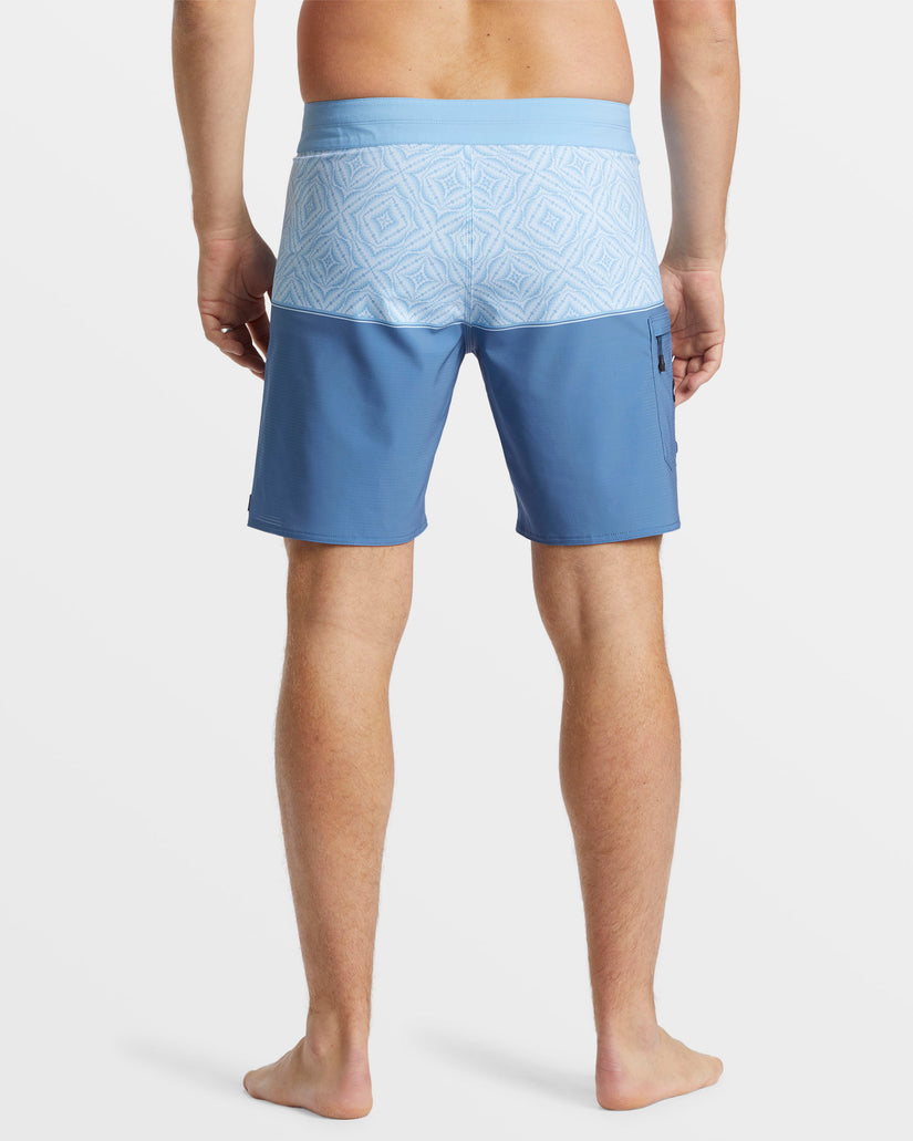 Fifty50 Airlite 19" Boardshorts - Blue Wash