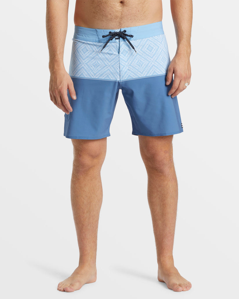 Fifty50 Airlite 19" Boardshorts - Blue Wash