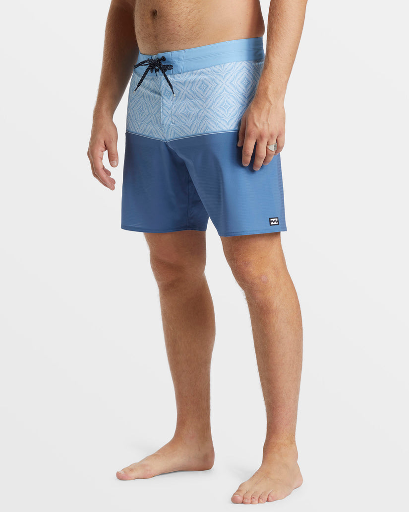 Fifty50 Airlite 19" Boardshorts - Blue Wash