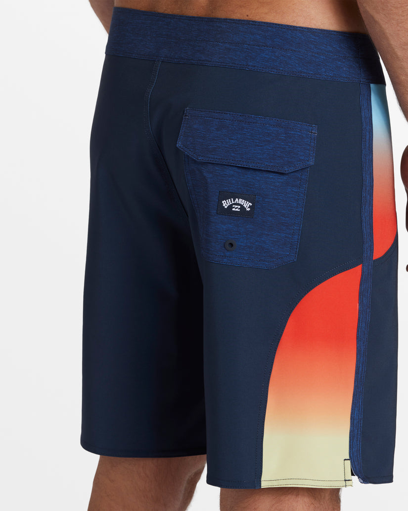 Cylinders Pro 19" Boardshorts - Dark Blue