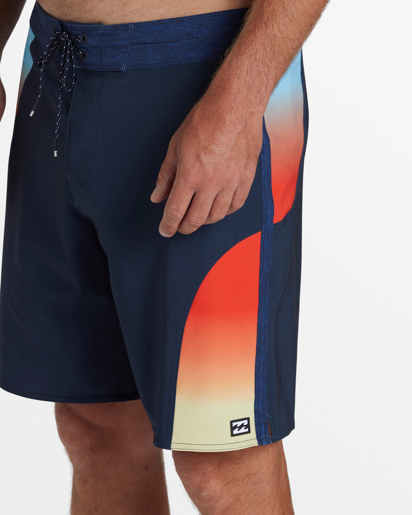 Cylinders Pro 19" Boardshorts - Dark Blue