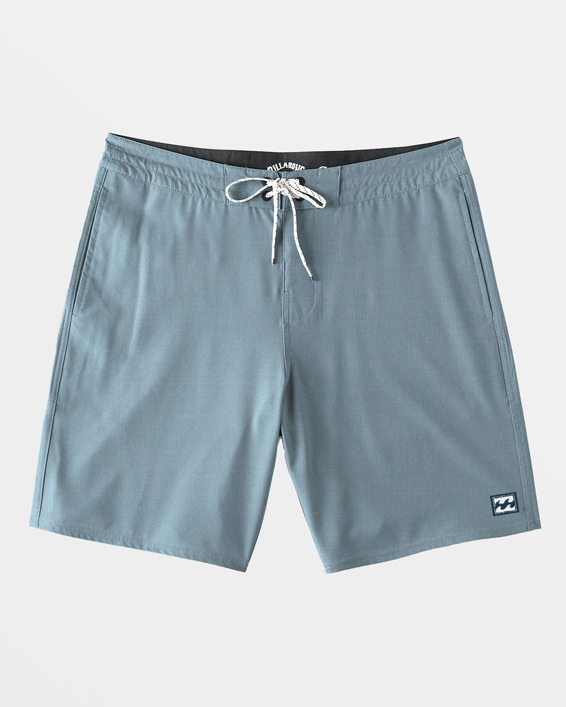 Every Other Day Lo Tide 17" Boardshorts - Coastal Blue