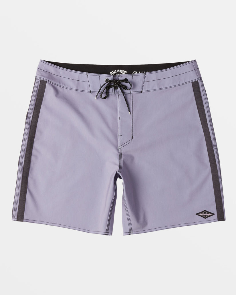 Kirra Pro Performance 17" Boardshorts - Purple Ash