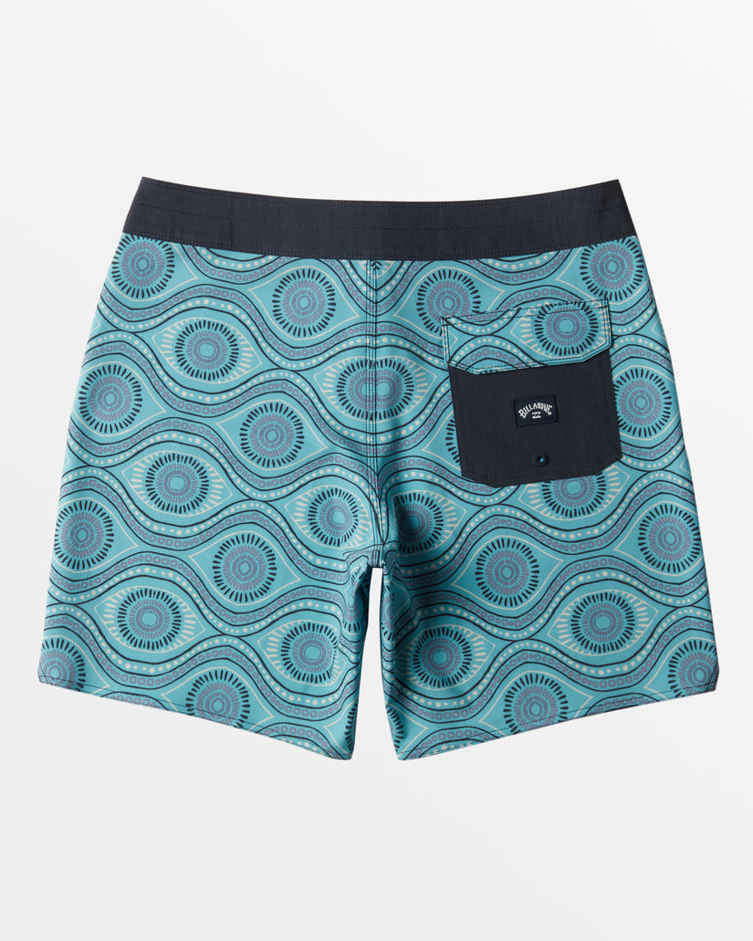 Good Times Pro 18" Boardshorts - Blue Haze