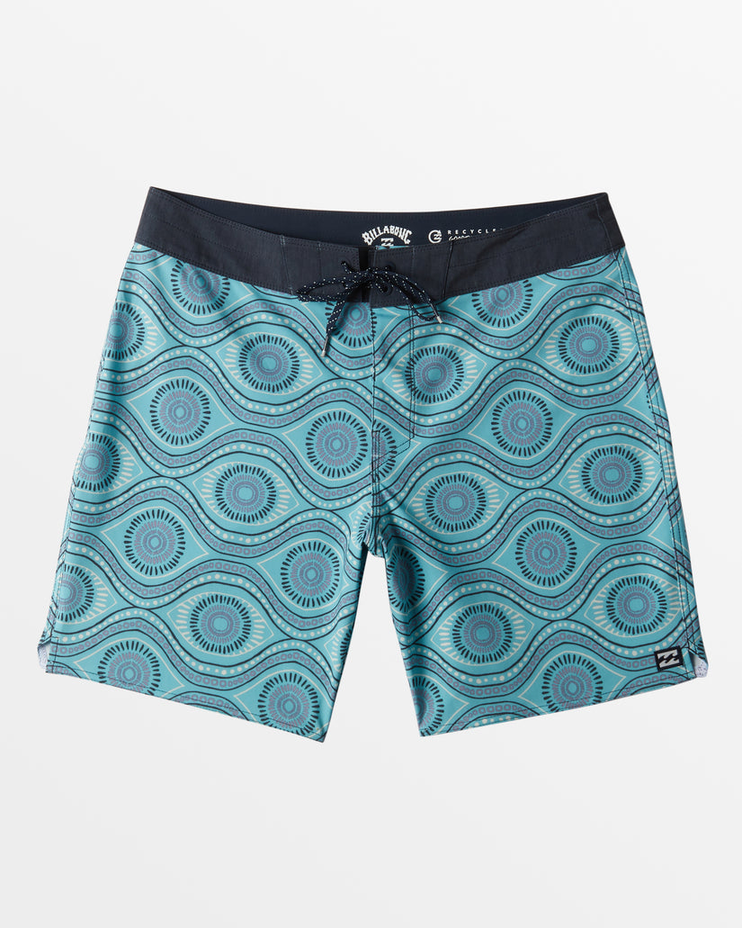 Good Times Pro 18" Boardshorts - Blue Haze