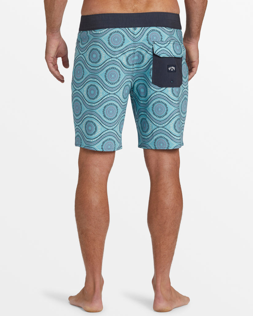 Good Times Pro 18" Boardshorts - Blue Haze