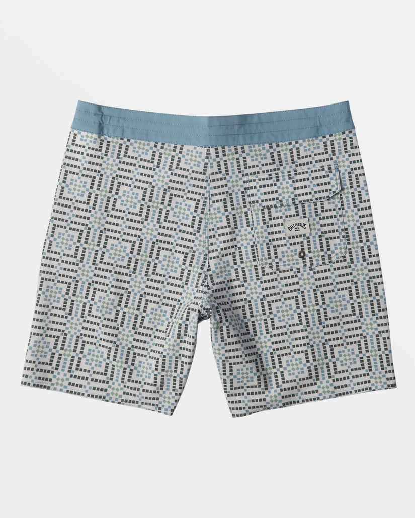 Good Times Lo Tide 18" Swim Trunks - Fog