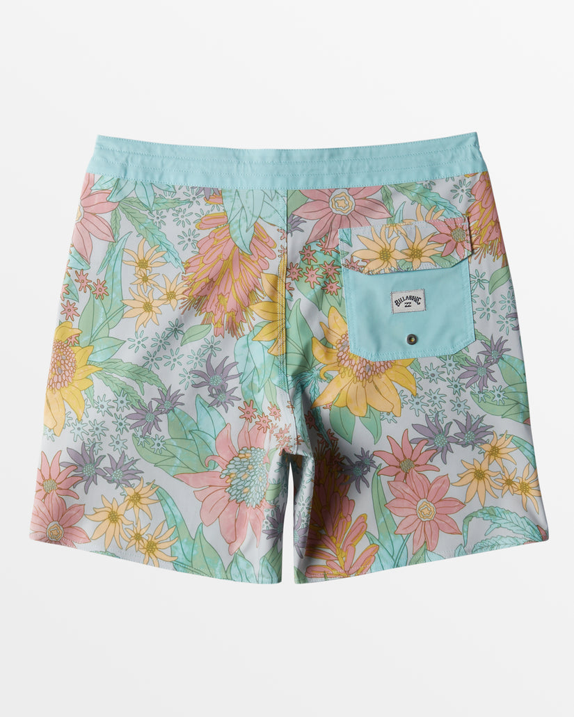 Good Times Lo Tide 18" Swim Trunks - Stone