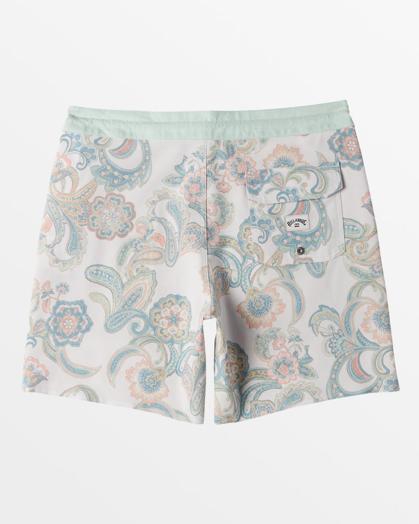 Good Times Lo Tide 18" Swim Trunks - Nimbus Cloud