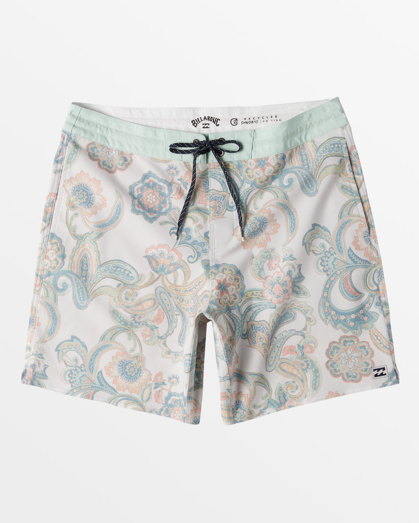 Good Times Lo Tide 18" Swim Trunks - Nimbus Cloud