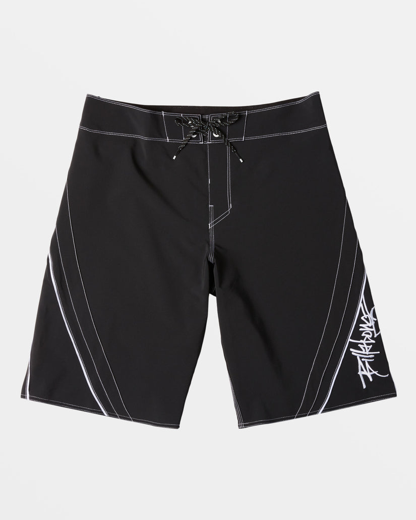 Fluid 2K Pro Performance 21" Boardshorts - Black