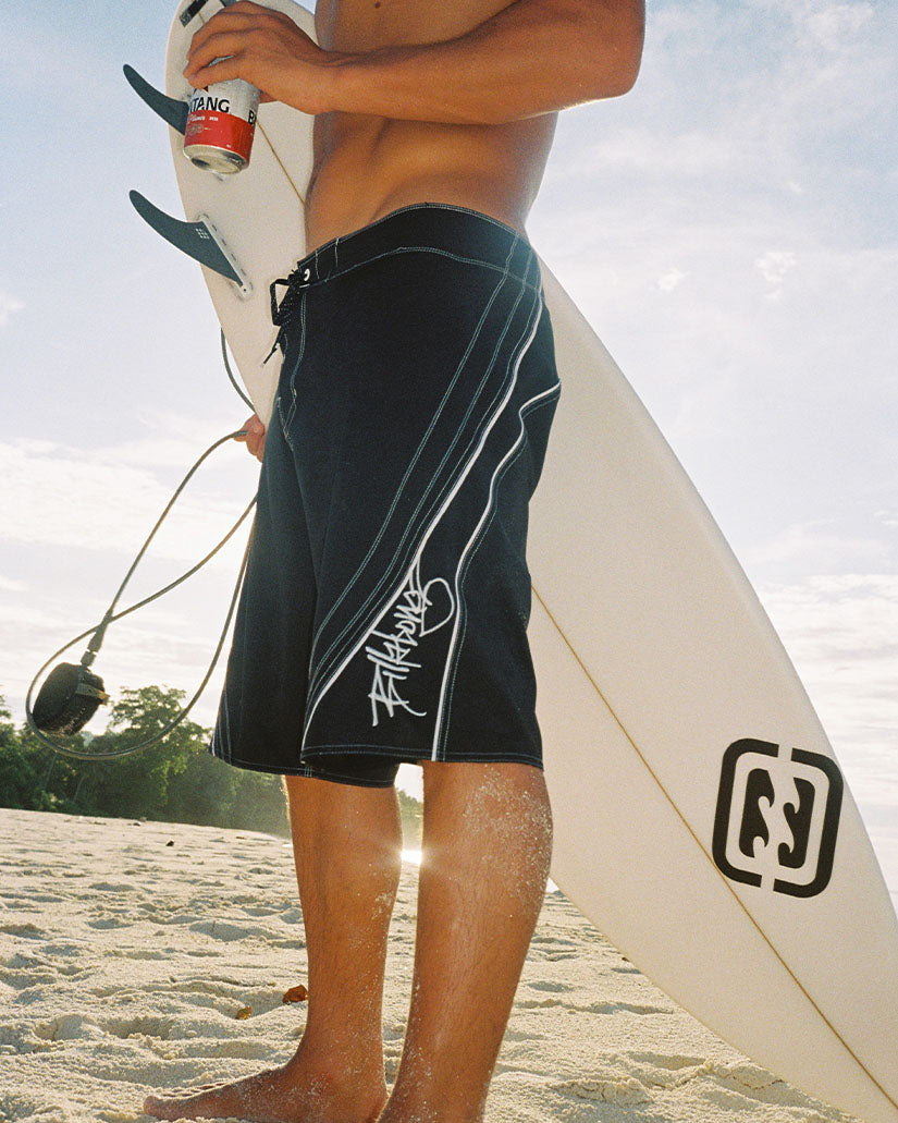 Fluid 2K Pro Performance 21" Boardshorts - Black