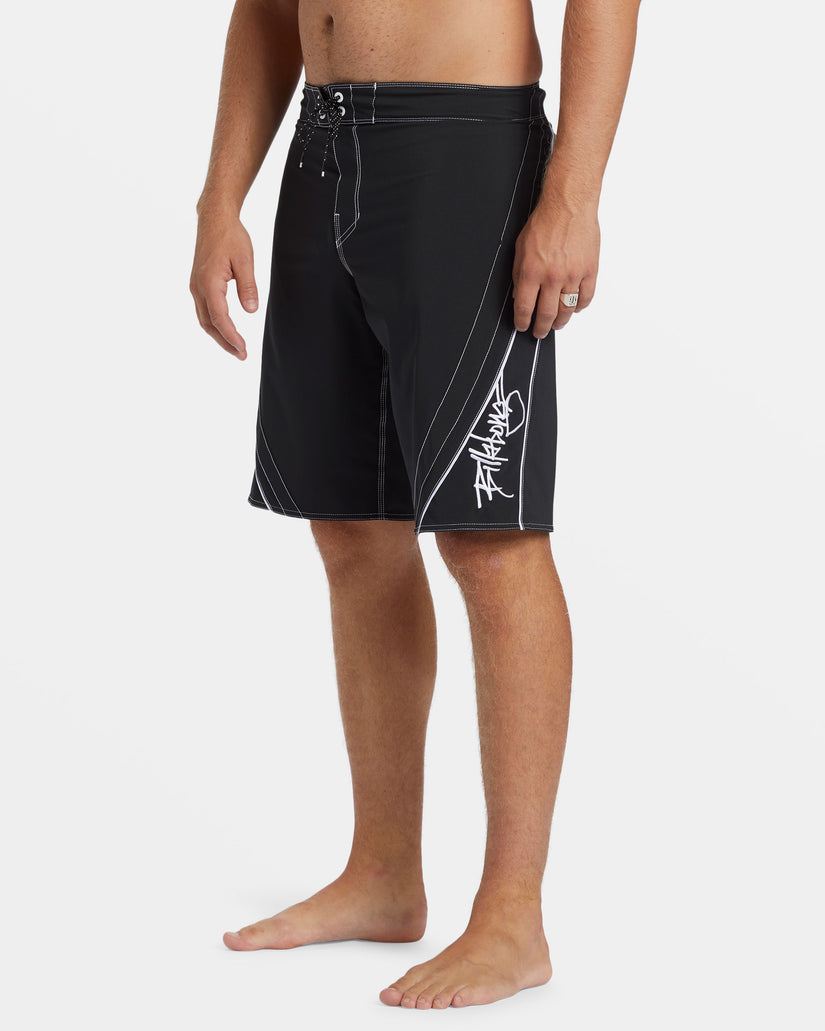 Fluid 2K Pro Performance 21" Boardshorts - Black