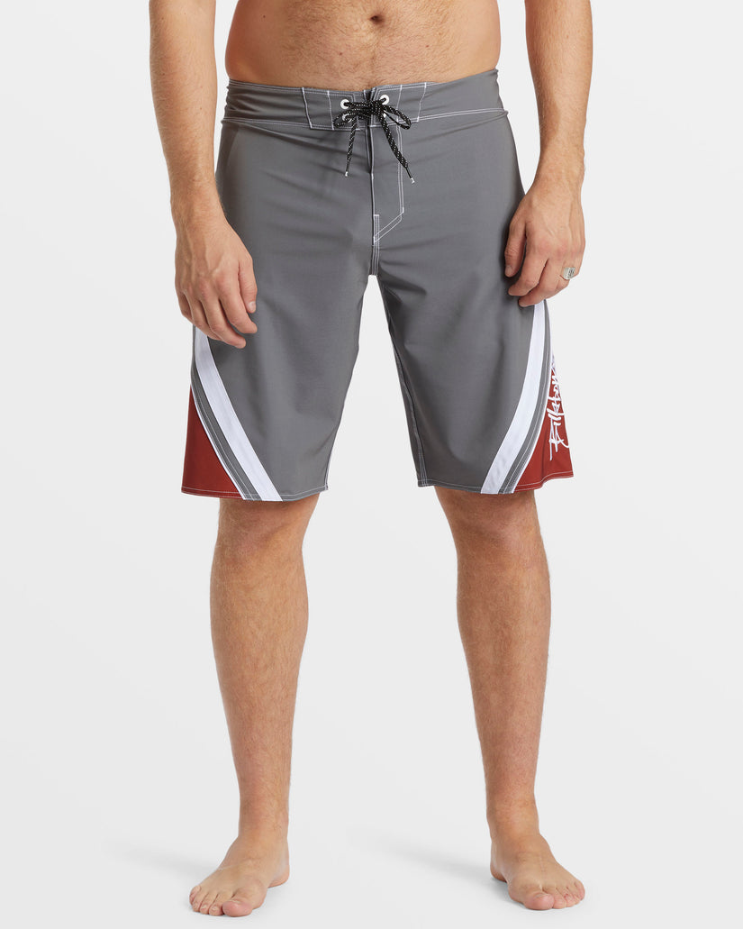 Fluid 2K Pro Performance 21" Boardshorts - Pewter