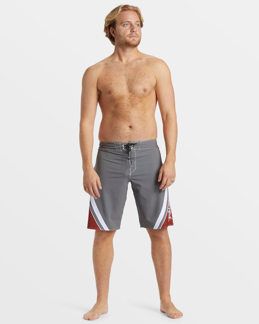 Fluid 2K Pro Performance 21" Boardshorts - Pewter