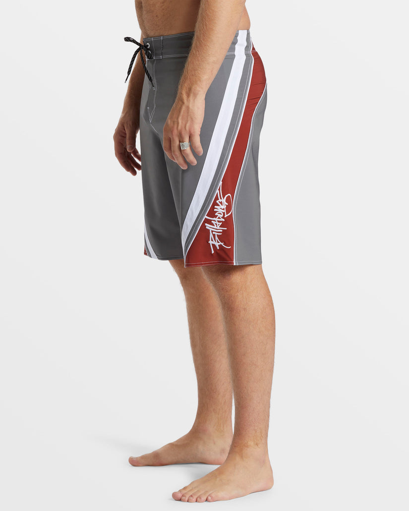 Fluid 2K Pro Performance 21" Boardshorts - Pewter