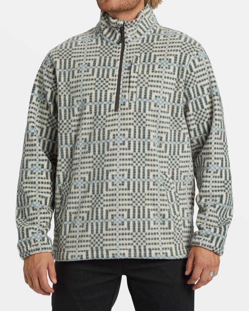 Boundary Polar Fleece Half Zip Pullover - Chino