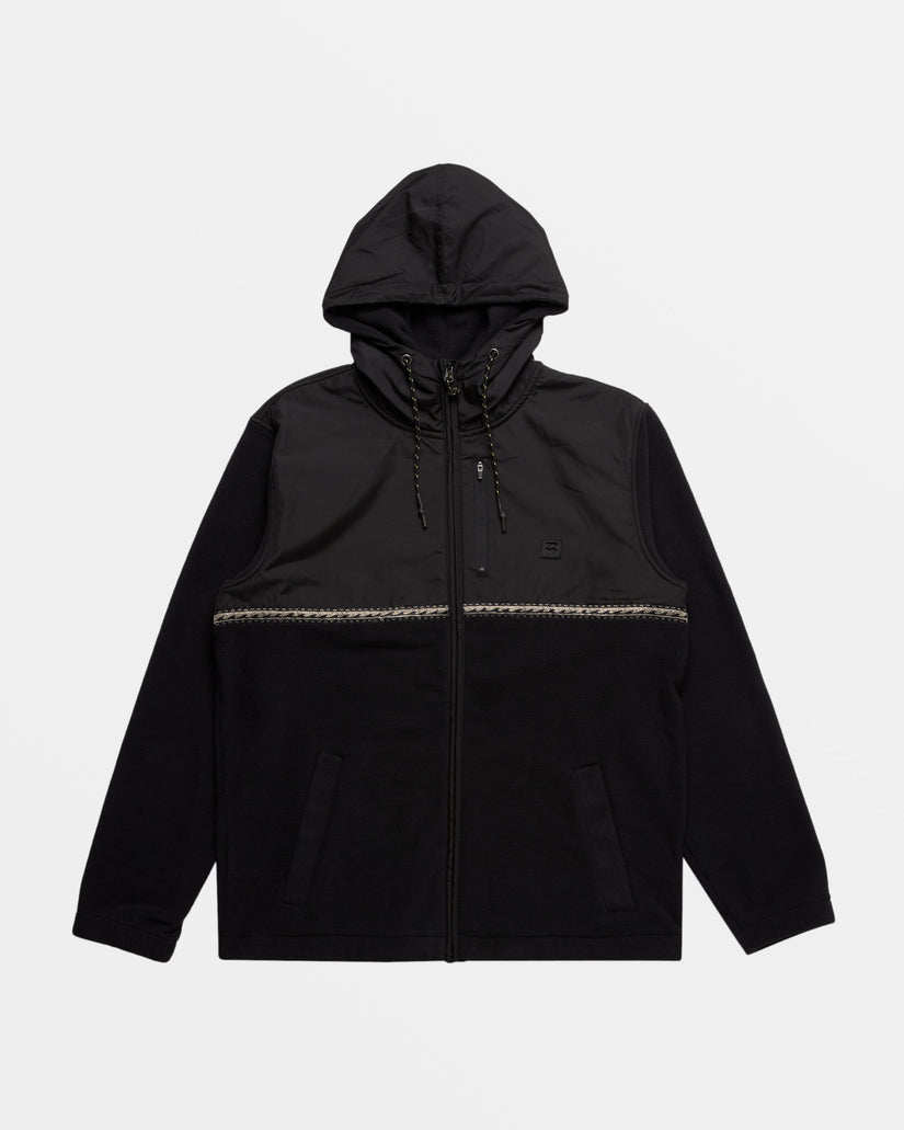 Boundary Lite Zip Hoodie - Black