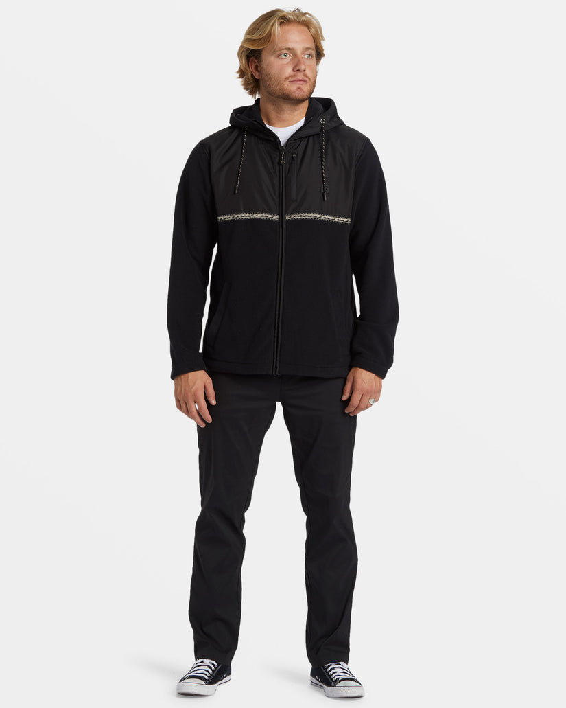 Boundary Lite Zip Hoodie - Black