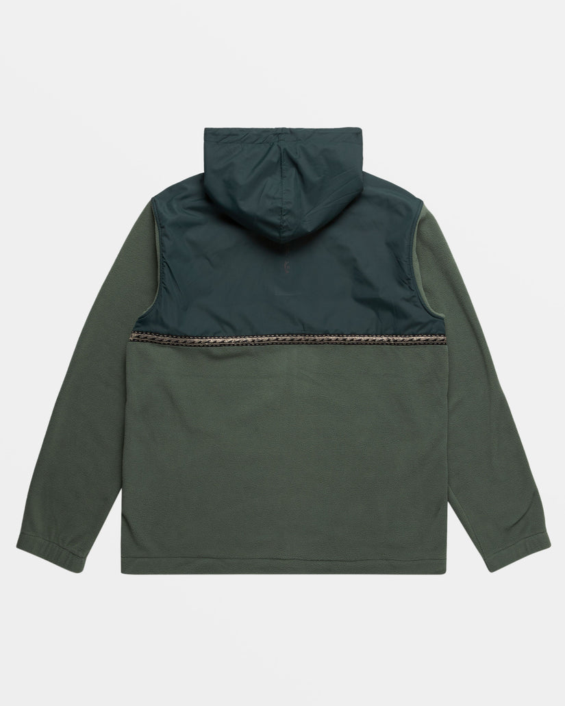 Boundary Lite Zip Hoodie - Forest Green