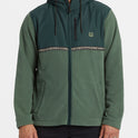 Boundary Lite Zip Hoodie - Forest Green