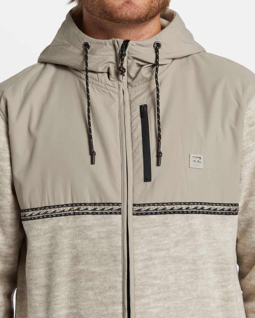 Boundary Lite Zip Hoodie - Oatmeal Heather