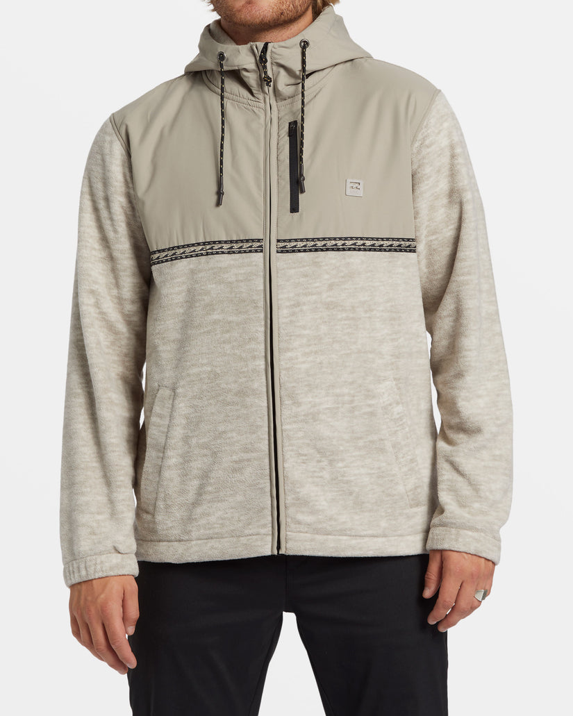 Boundary Lite Zip Hoodie - Oatmeal Heather