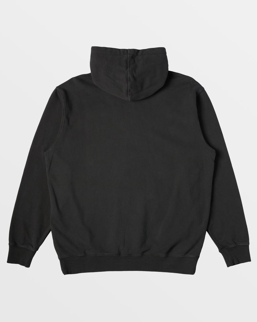 Wave Washed Hoodie - Raven