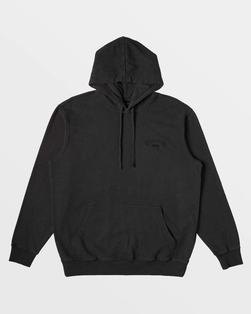 Wave Washed Hoodie - Raven