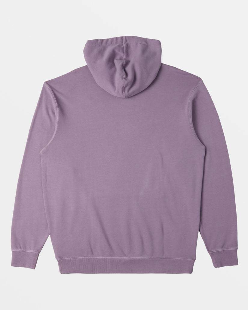 Wave Washed Hoodie - Purple Ash