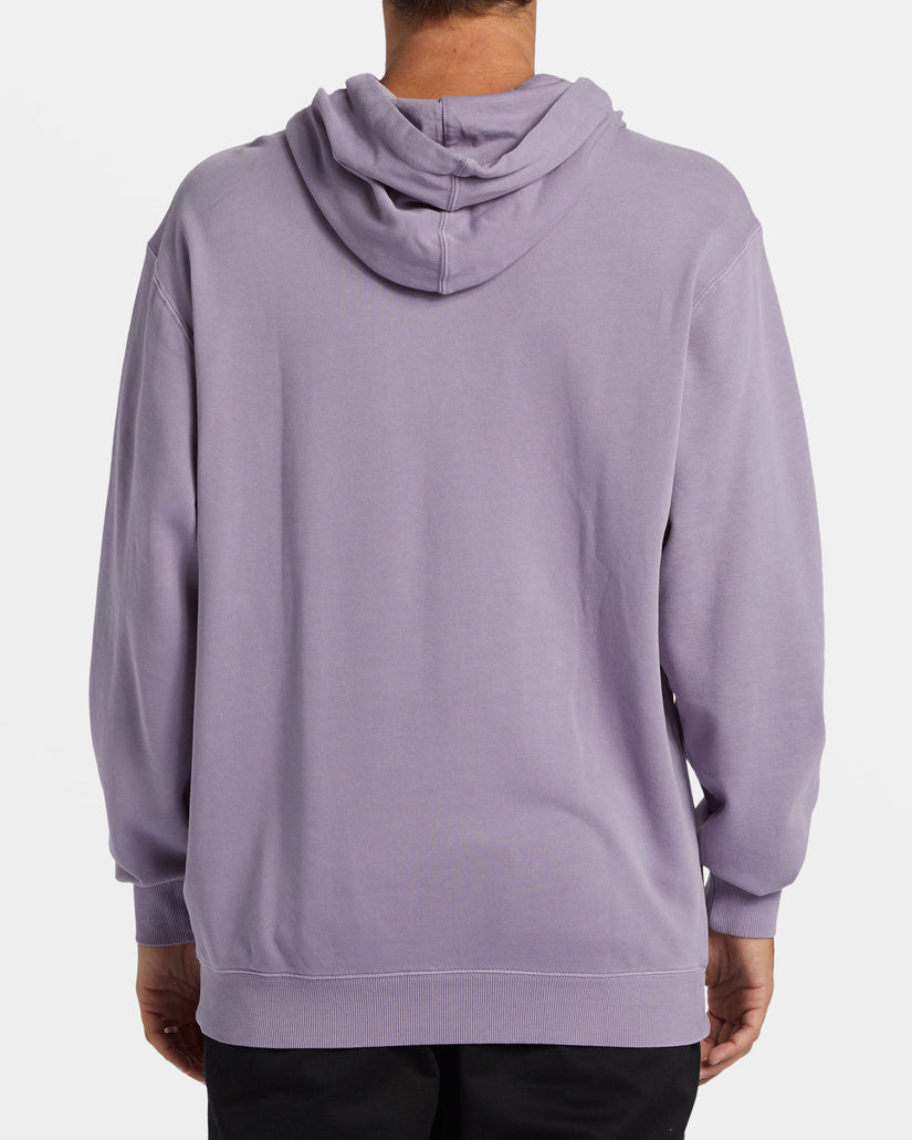 Wave Washed Hoodie - Purple Ash