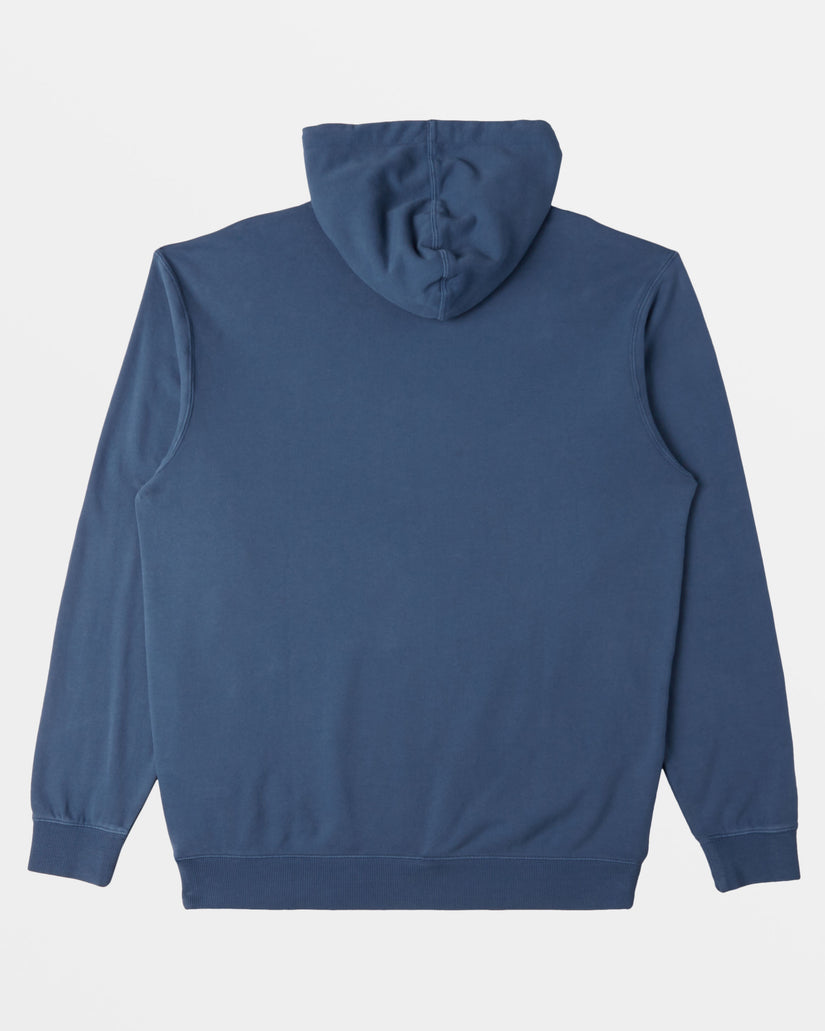 Wave Washed Hoodie - Slate Blue