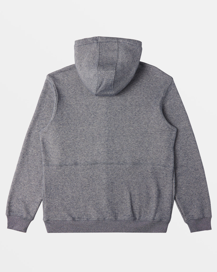 Hudson Zip Hoodie - Dusty Navy Heather