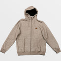 Hudson Zip Hoodie - Java Heather